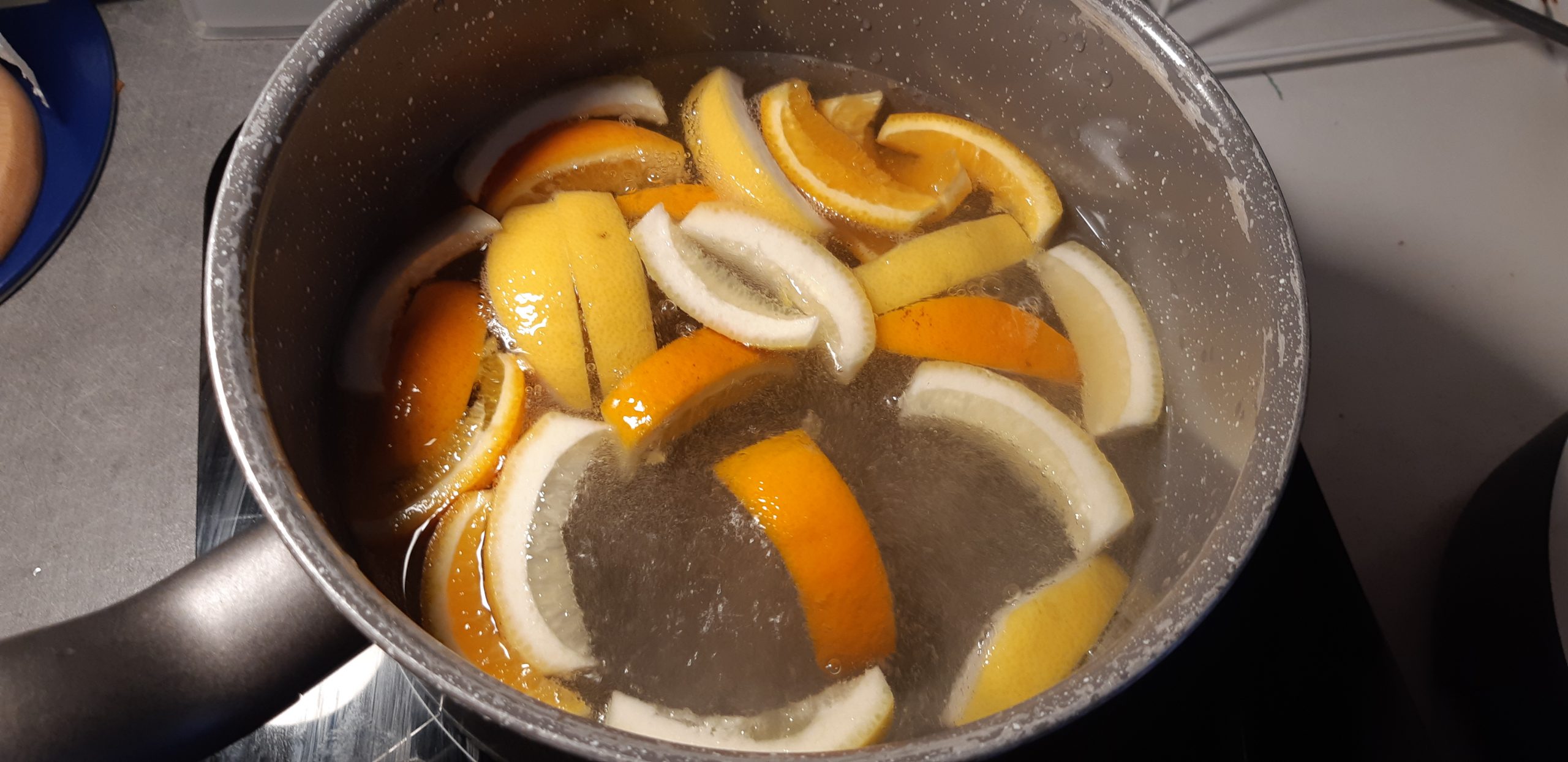 écorces D Agrumes Confits Sucré Sablé