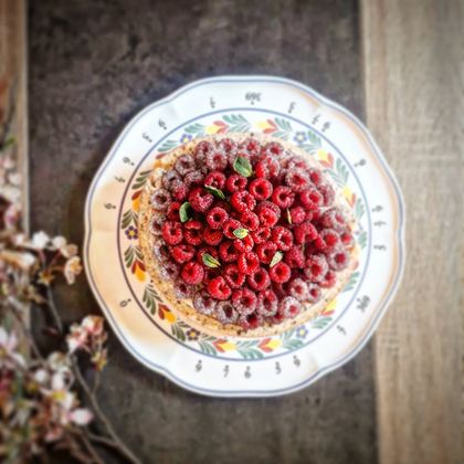 Charlotte à la Vanille & aux Framboises
