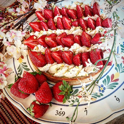 Tarte Fraise Mascarpone Laurent Duchêne