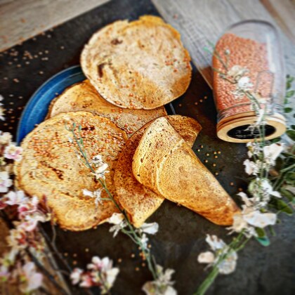 Galette de Lentilles Corail