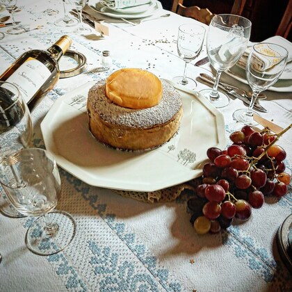 Gâteau de Noël Sucré Salé au Canard, Pomme et Coing