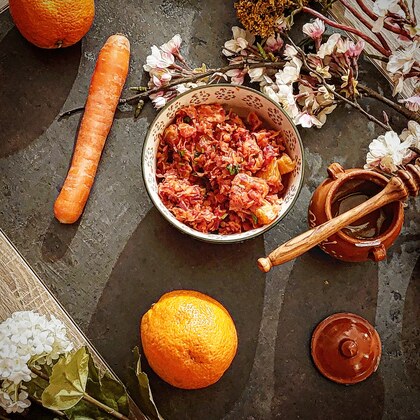 Salade de Carotte, Orange et Miel