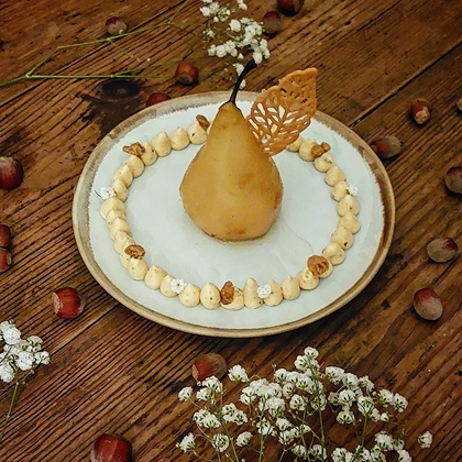 La Poire Pochée de Julien Dugourd
