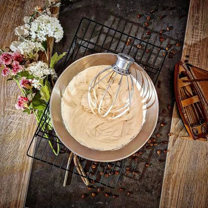 Cr&egrave;me Chantilly G&eacute;lifi&eacute;e au Caf&eacute;