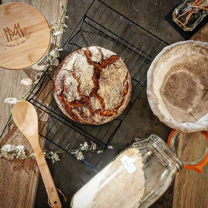 Pain de Khorasan au Levain
