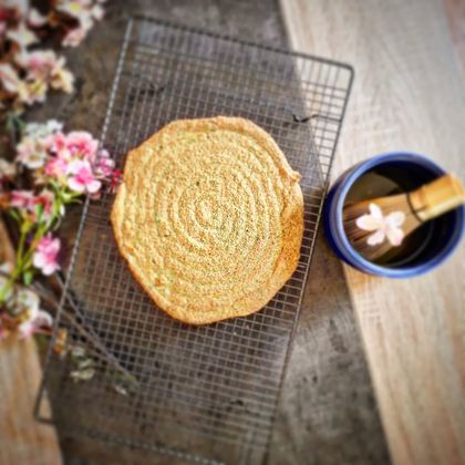 Dacquoise au Matcha