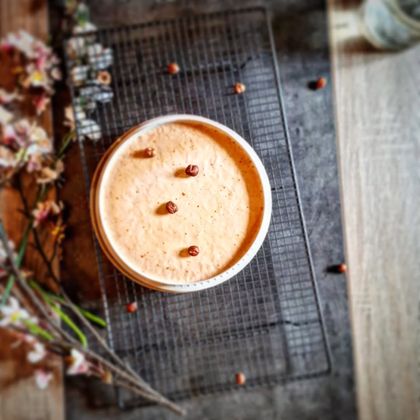 Crémeux à la Noisette comme une Panna Cotta