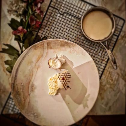 La Chèvre de Mademoiselle Marie Entremets Fromage de Chèvre et Miel