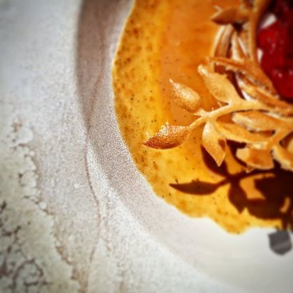 Réduction de Lait de Chèvre Sauce au Lait de Chèvre comme une Confiture de Lait